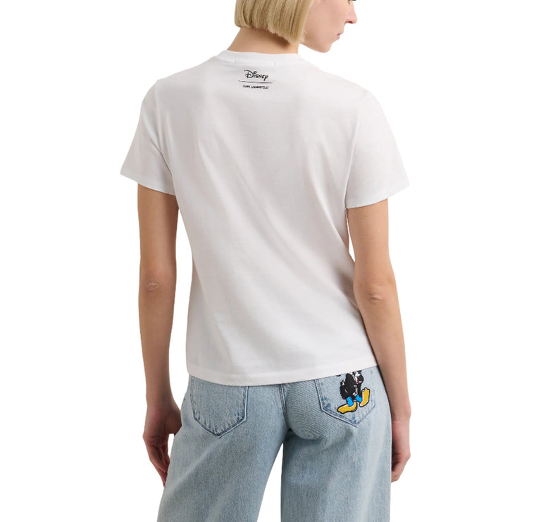 Disney x KARL LAGERFELD Women's T-Shirt White
