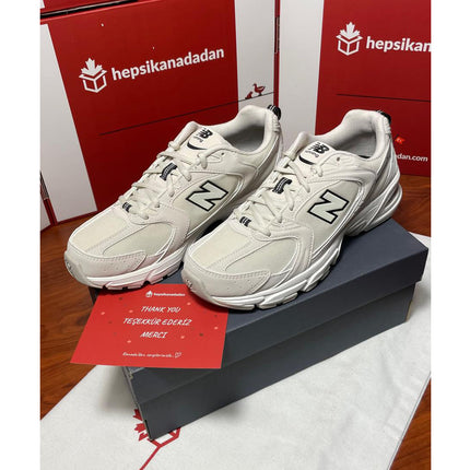 New Balance 530 Moonbeam With Sea Salt Black MR530SH - Hemen Kargoda