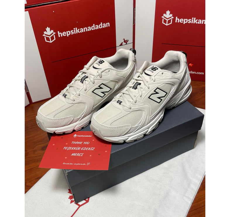 New Balance 530 Moonbeam With Sea Salt Black MR530SH - Hemen Kargoda