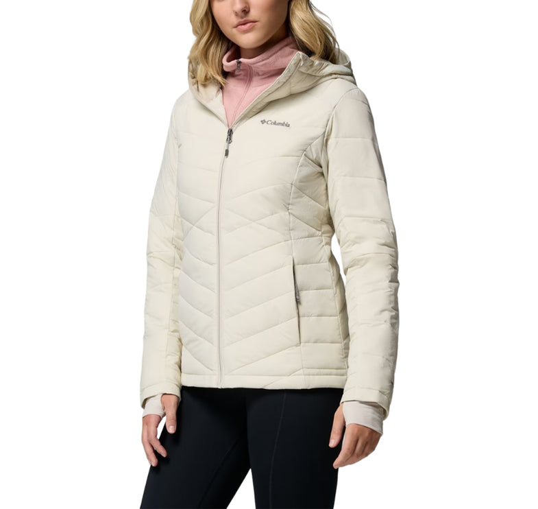 Columbia Women's Joy Peak II Hooded Jacket Dark Stone