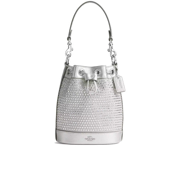 Coach Women's Mini Bucket Bag Silver/Silver