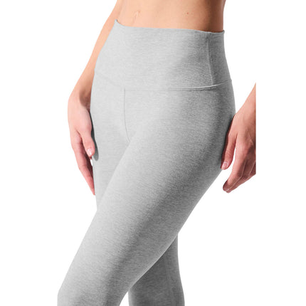 alo Women's Alosoft High-Waist 7/8 Highlight Legging Athletic Heather Grey