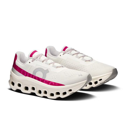 ON Women's Cloudmonster Ivory/Grenadine