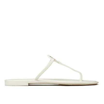 Tory Burch Women's Mini Miller Jelly Sandal Ivory/Gold