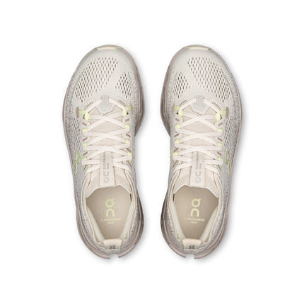 ON Women's Cloudsurfer Max Pelican/Limelight