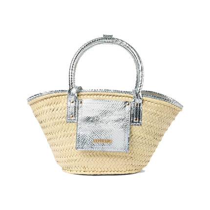 Jacquemus Women's The Small Soli Basket Silver