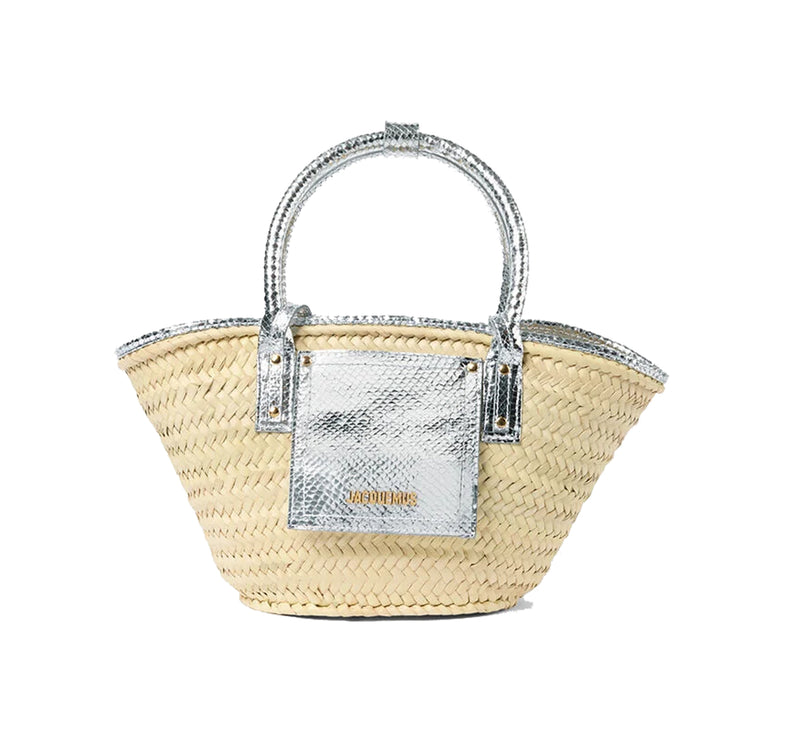 Jacquemus Women's The Small Soli Basket Silver