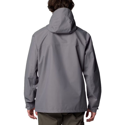 Columbia Men's Hikebound II Rain Jacket City Grey