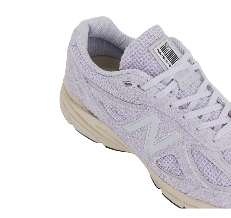 New Balance Made in USA 990v4 Grey Violet with Timberwolf and Black U990LV4