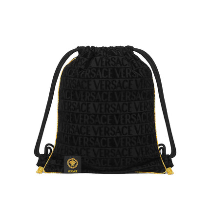 Versace Women's I ♡ Baroque Gym Carrier Black