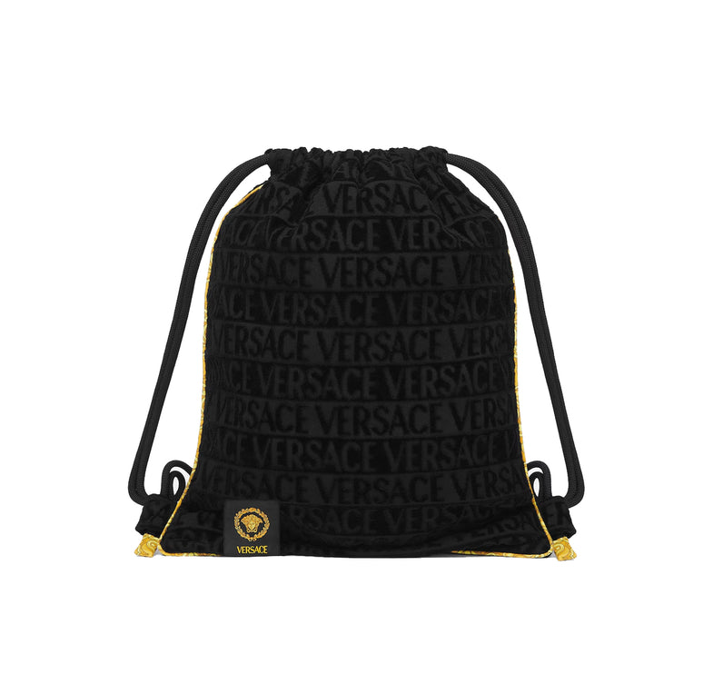 Versace Women's I ♡ Baroque Gym Carrier Black
