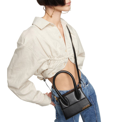 Jacquemus Women's Le Chiquito Moyen Bag Black