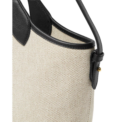 Versace Women's La Medusa Canvas Mini Tote Beige
