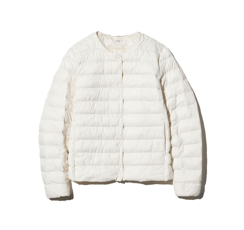 Uniqlo Women's Pufftech Compack Jacket 01 Off White