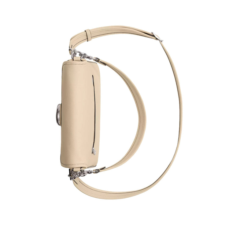 Coach Women's Soft Tabby Shoulder Bag Silver/Ivory