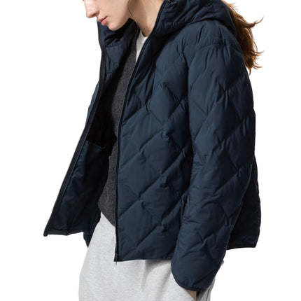 Uniqlo Women's Pufftech Parka 68 Blue