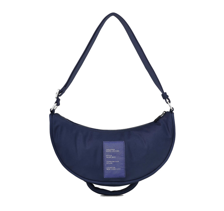Marc Jacobs Women's The Puffy Nylon Sling Bag Blue Sea