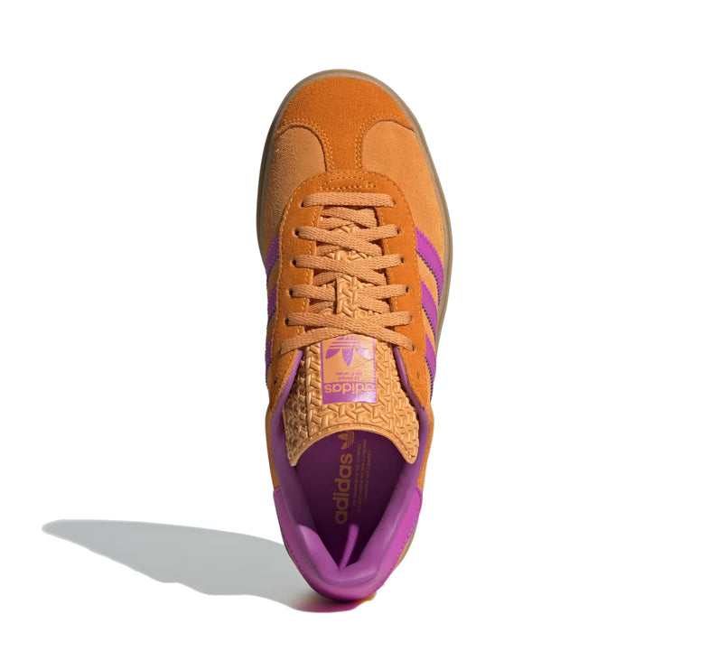 Adidas Women's Gazelle Bold Flash Orange/Purple Burst/Crew Orange JS3895
