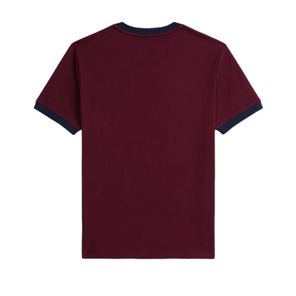 Polo Ralph Lauren Boy's Polo Bear Cotton Ringer Tee Classic Wine