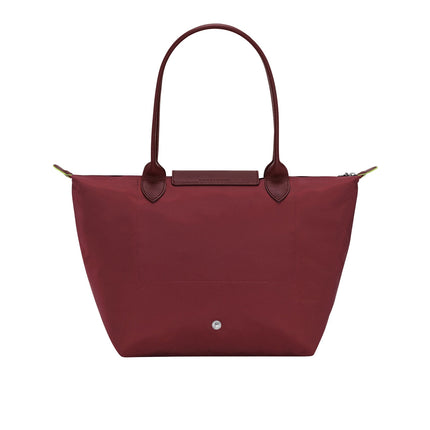 Longchamp Women's Le Pliage Green M Tote Bag Pomegranate