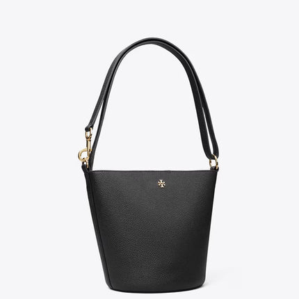 Tory Burch Women's Leather Bucket Bag Black