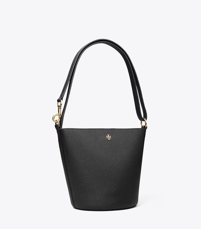 Tory Burch Women's Leather Bucket Bag Black