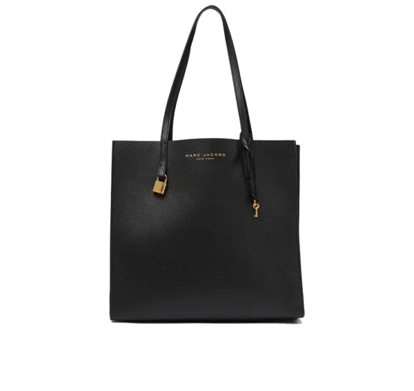 Marc Jacobs Women's Grind Leather Work Tote Black