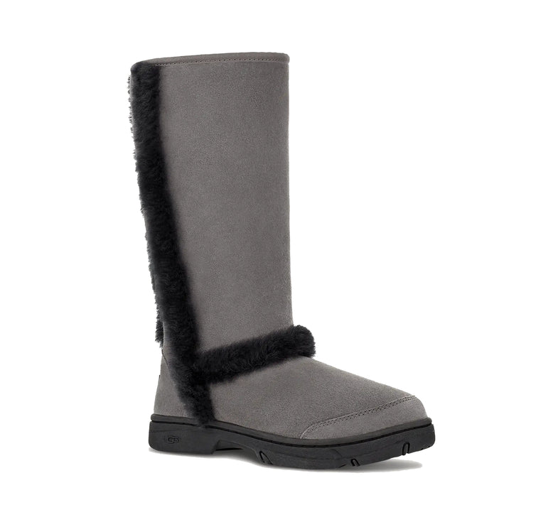 UGG Women's Sunburst Tall Grey/Black