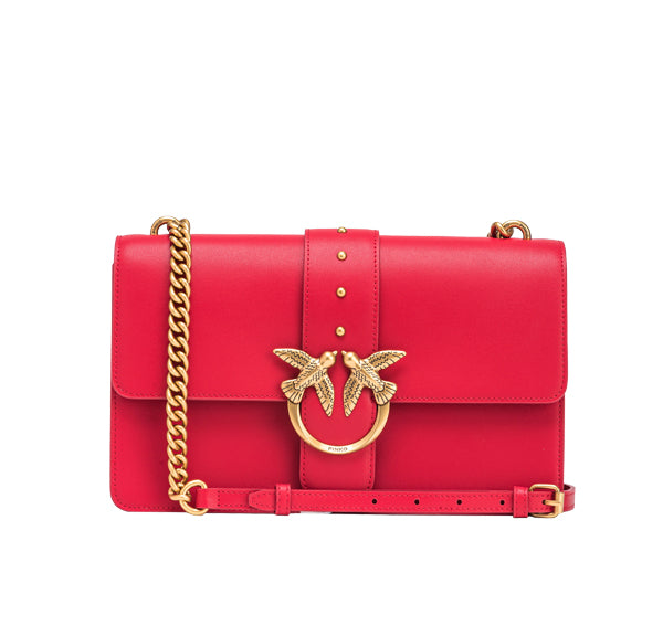 Pinko Women's Classic Love Bag Simply Red