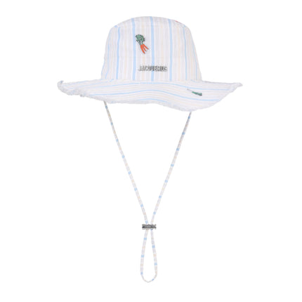 Jacquemus Unisex The Artichaut Bucket Hat Jacquard Classic Stripes