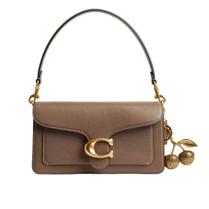 Coach Women's Cherry Bag Charm Brass/Brass