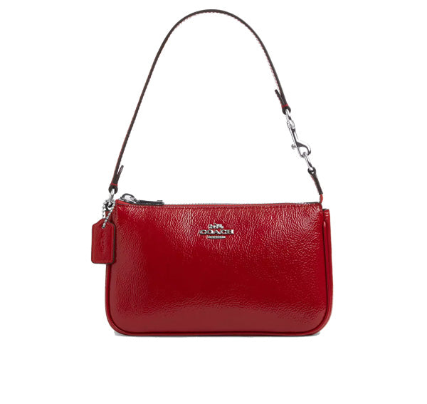 Coach Women's Nolita 19 Silver/Red