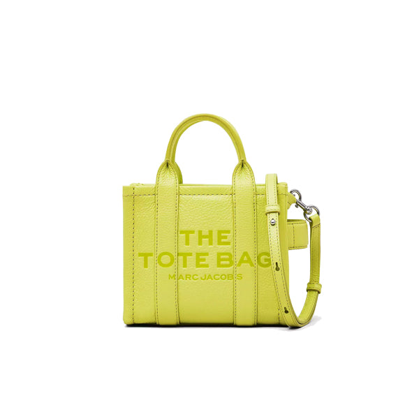 Marc Jacobs Women's The Leather Mini Tote Bag Limoncello