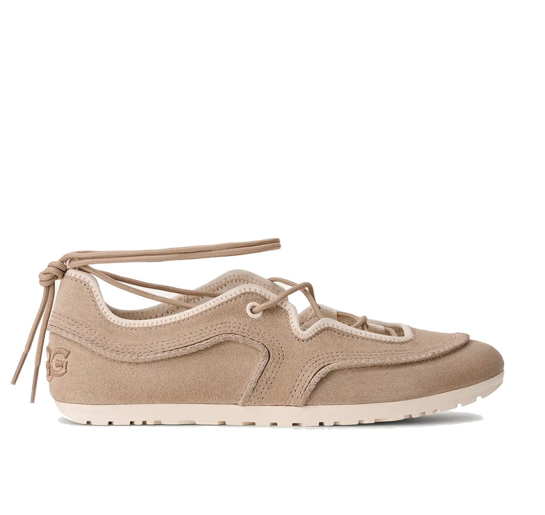 UGG Women's Quill Ballet Sneaker Mustard Seed