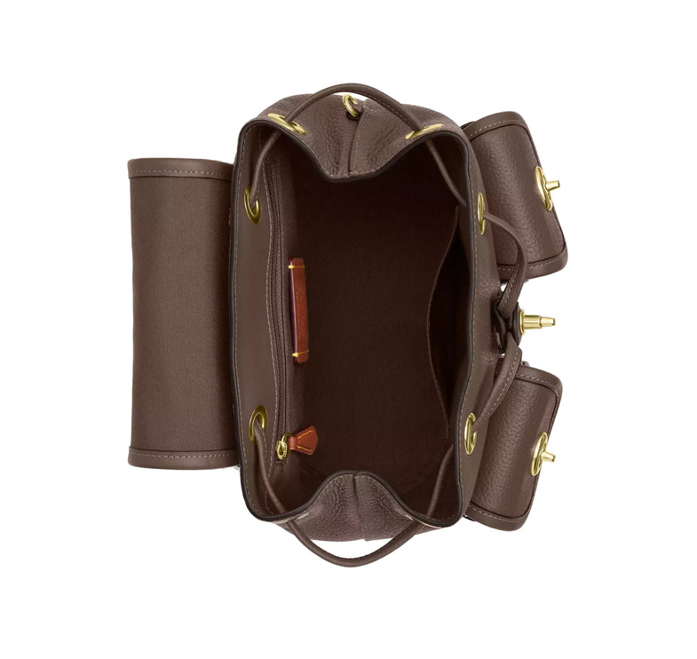 Coach Women's Hadley Backpack Gold/Dark Stone