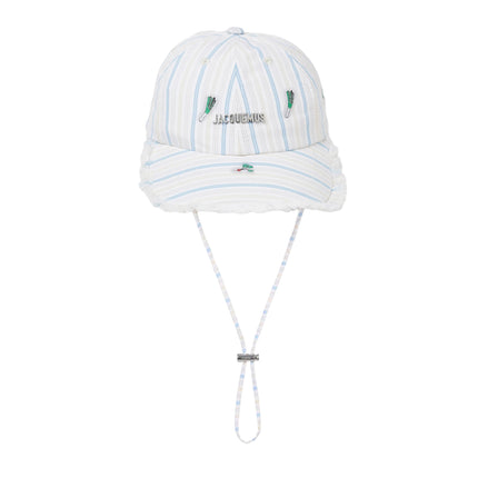 Jacquemus Unisex The Artichaut Baseball Cap Jacquard Classic Stripes
