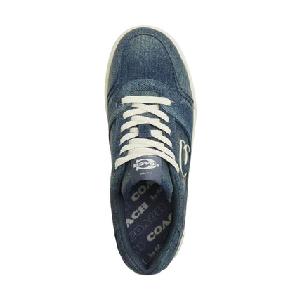 Coach Women's Soho Sneaker In Loved Denim Denim