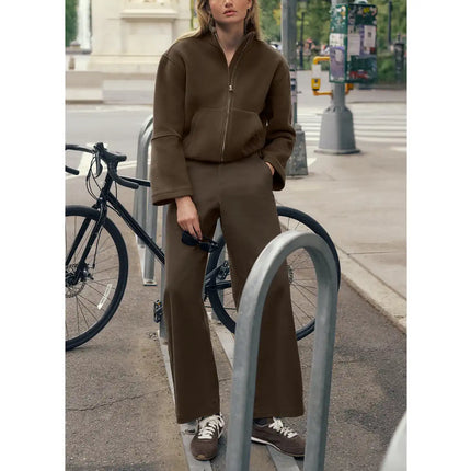alo Women's High Road Straight Leg Pant Espresso