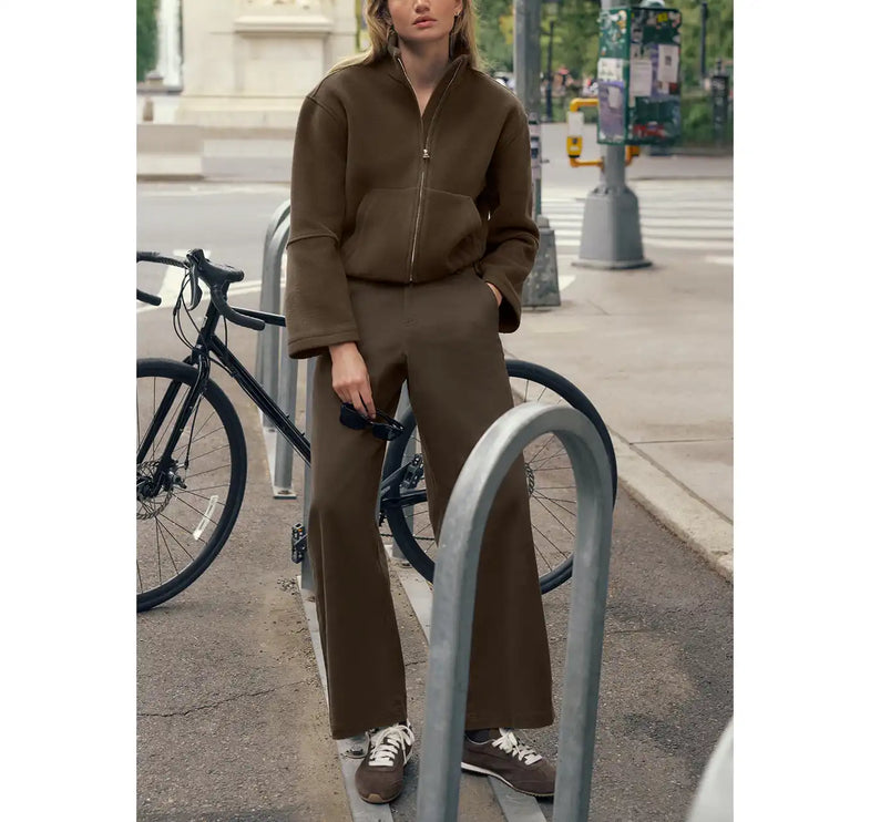 alo Women's High Road Straight Leg Pant Espresso
