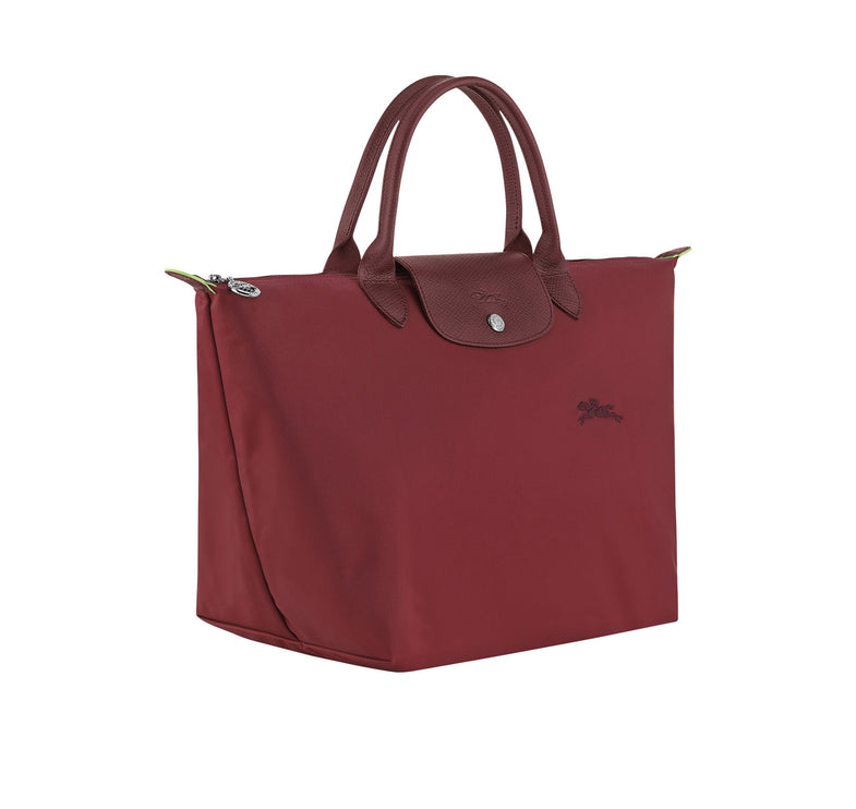 Longchamp Women's Le Pliage Green M Handbag Pomegranate