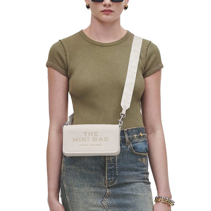 Marc Jacobs Women's The Leather Mini Bag Cotton