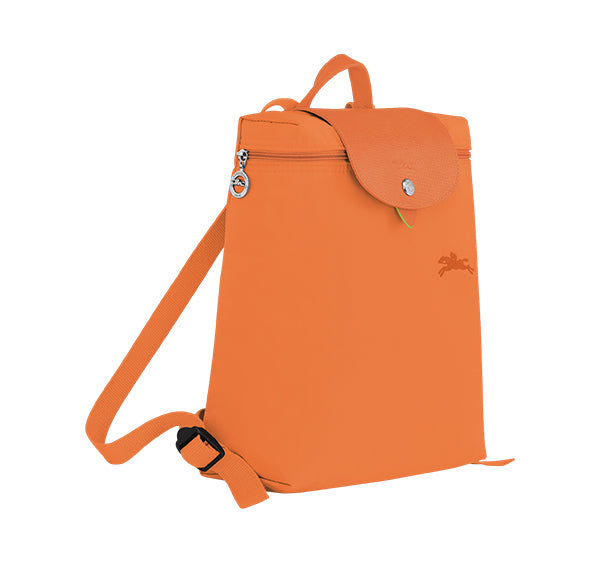 Longchamp Women's Le Pliage Green M Backpack Orange