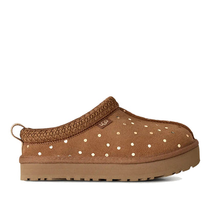 UGG Big Kids' Tazz Shiny Dots Chestnut