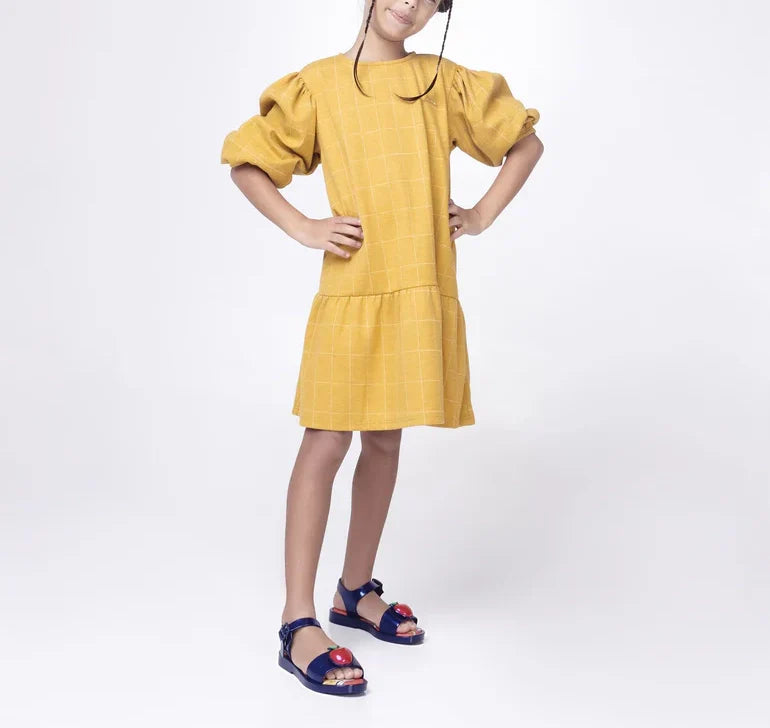 Mini Melissa + Disney Kids Mar Sandal Princess Metallic Blue