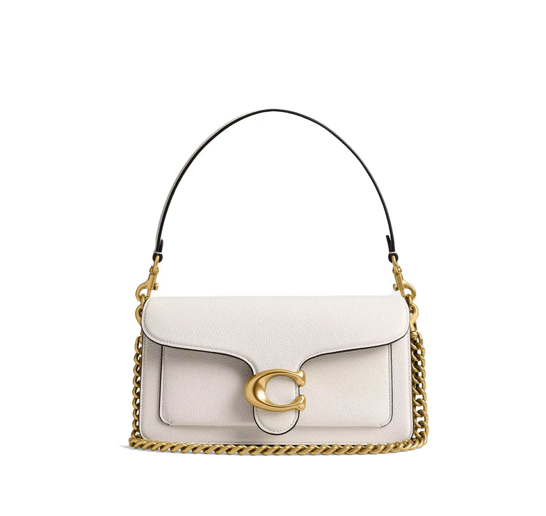 Coach Women's Short Chunky Curb Chain Strap Brass
