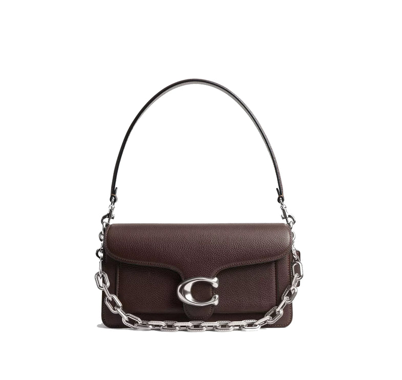 Coach Women's Link Chain Strap Silver