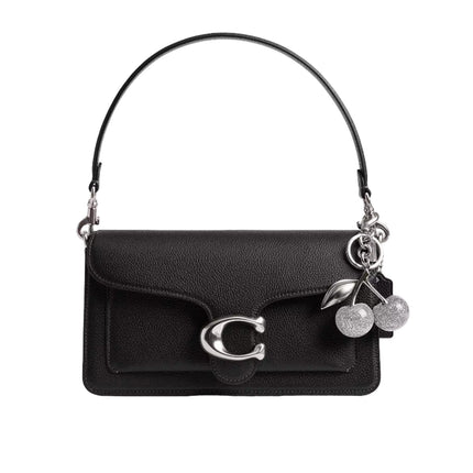 Coach Women's Cherry Bag Charm Silver/Silver