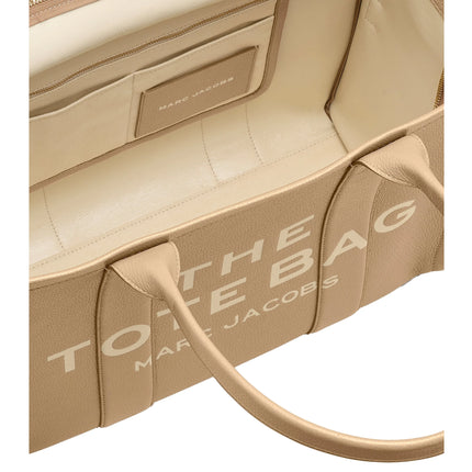 Marc Jacobs Women's The Leather Large Tote Bag Camel