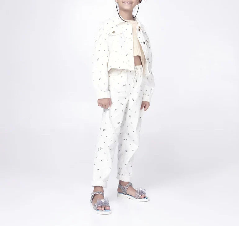 Mini Melissa + Disney Kids Mar Sandal Princess Glitter Clear