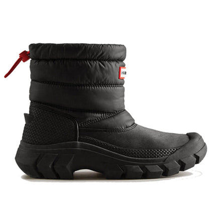 Hunter Women's Intrepid Insulated Short Snow Boots Black